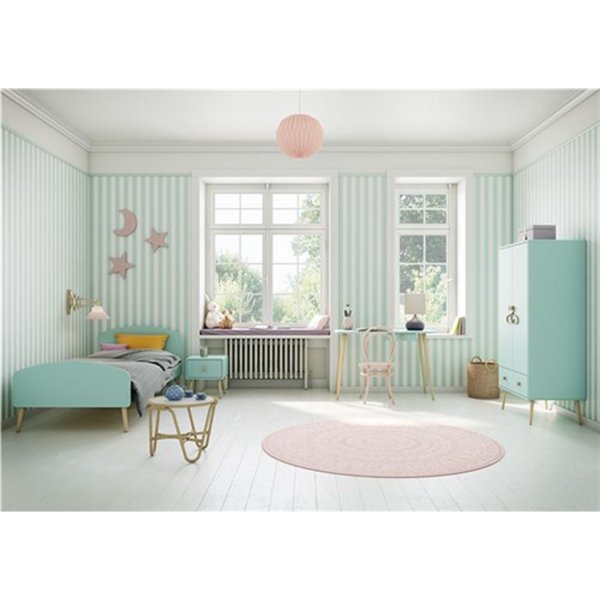 Gaia bed 90 x 200 cm - Mintgroen