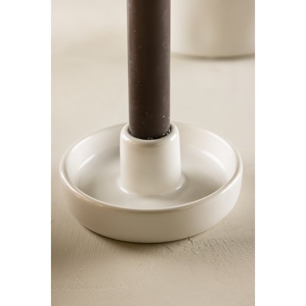 Otis ljusstake - Vit Otis ljusstake - Vit