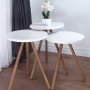 Triple batch tafel 34 cm - Wit