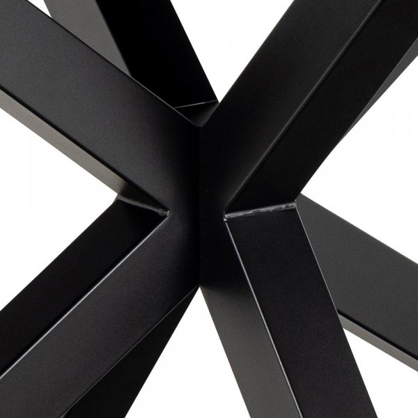 Heaven matbord 168-210 x 90 cm - Vit/matt svart Heaven matbord 168-210 x 90 cm - Vit/matt svart