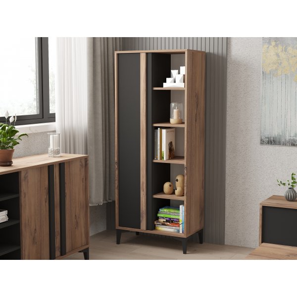 Bibliothèque Ira - Pin/anthracite Bibliothèque Ira - Pin/anthracite