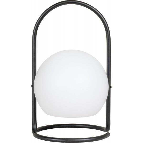 Tafellamp Cliff - Zwart/wit