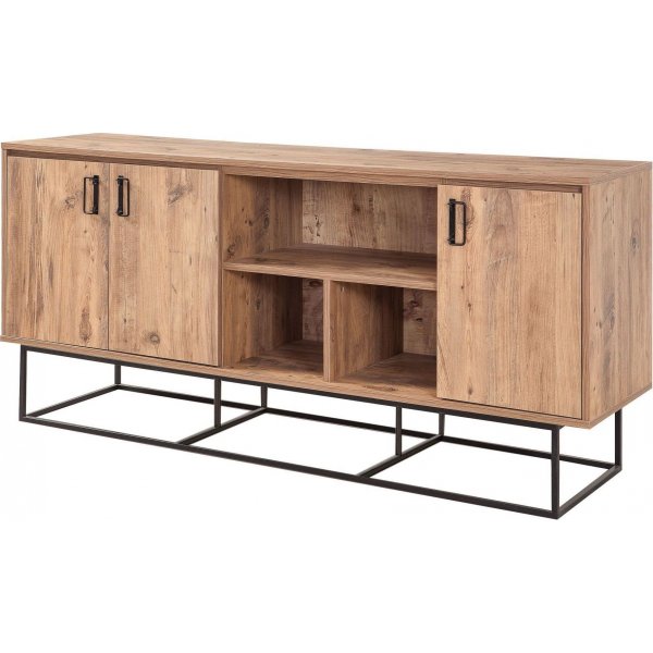 Quantum Medula skänk - Furu/svart Quantum Medula skänk - Furu/svart