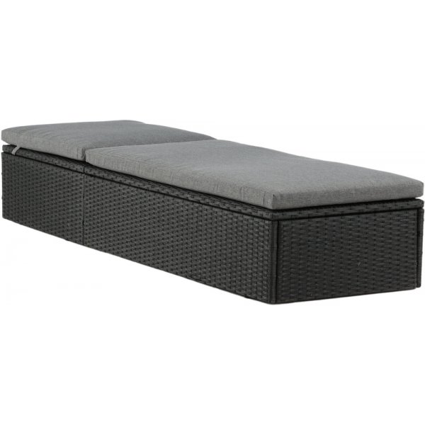 Quad solsäng - Svart Quad solsäng - Svart