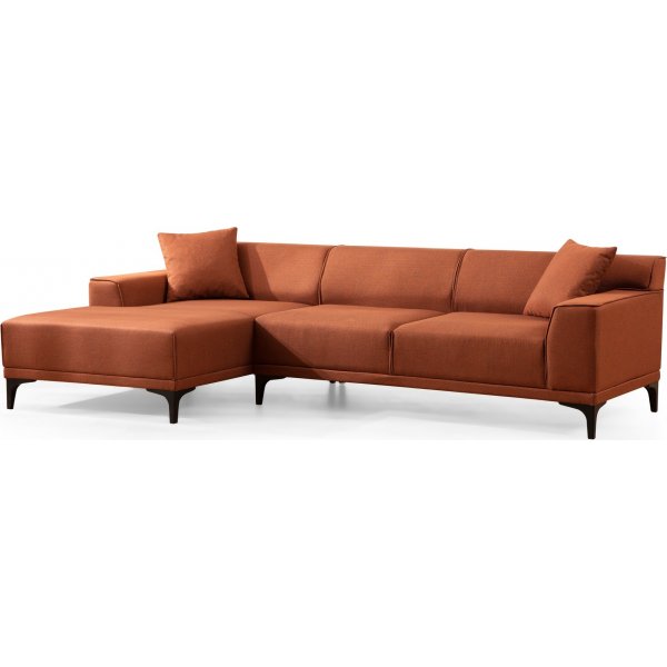 Canapé divan Petra - Orange Canapé divan Petra - Orange