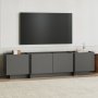 TV-b�nk Lorensa 180 cm - Antracit/Svart