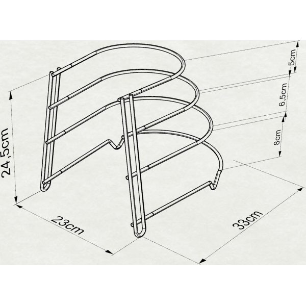 Koby diskställ - Svart Koby diskställ - Svart
