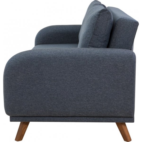 Canapé convertible 3 places Kronos Bleu foncé Canapé convertible 3 places Kronos Bleu foncé