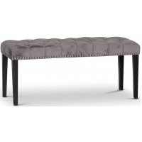 Tuva sittbänk Bredd 110 cm - Grå sammet Tuva sittbänk Bredd 110 cm - Grå sammet
