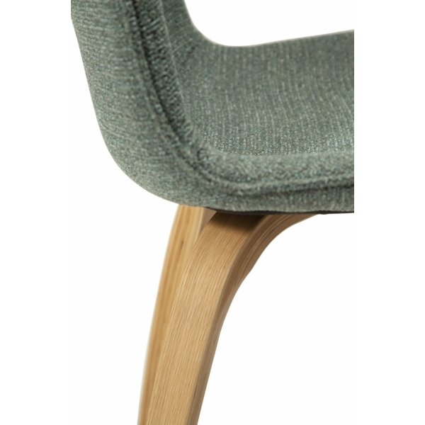 Glee matstol - Grön boucle Glee matstol - Grön boucle