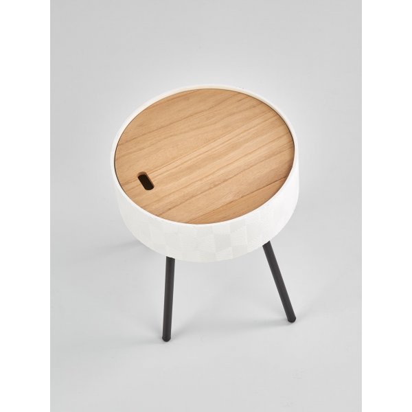 Table basse Théosophie Ø38 cm - Blanc Table basse Théosophie Ø38 cm - Blanc