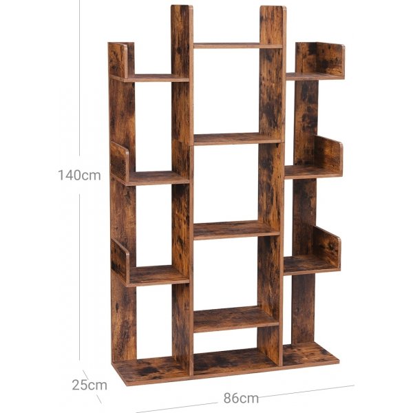 Bibliothèque Jon 86 cm - Marron Bibliothèque Jon 86 cm - Marron