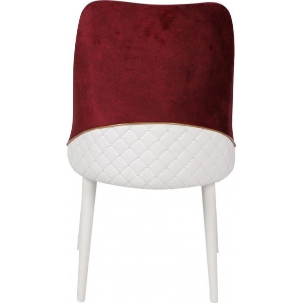 Ensemble de chaises Nova - Rouge/blanc