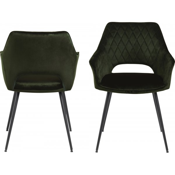 Chaise de salle à manger Felina - Vert olive Chaise de salle à manger Felina - Vert olive