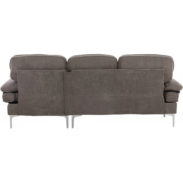 Canapé divan Remis - Gris foncé Canapé divan Remis - Gris foncé