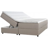 Compassion boxbed säng med förvaring 5-zons pocket (Sand) - Valfri bredd Compassion boxbed säng med förvaring 5-zons pocket (Sand) - Valfri bredd