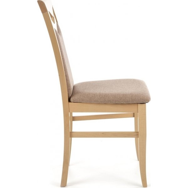 Stoel Teresa - Eiken & grijs Stoel Teresa - Eiken & grijs