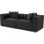 Mora 2-sits soffa - Antracit