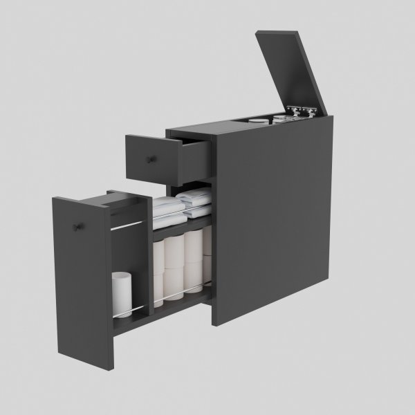 Armoire Calencia - Anthracite Armoire Calencia - Anthracite