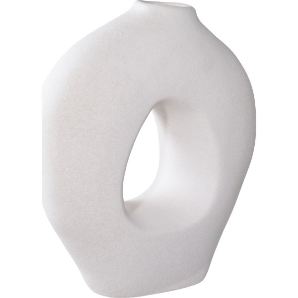 Vase Maison Nordique 38 cm - Blanc Vase Maison Nordique 38 cm - Blanc