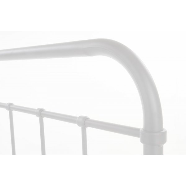 Saldus wit bedframe 120x200 cm