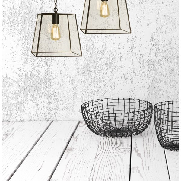 Plafonnier Diplomat - Noir/clair