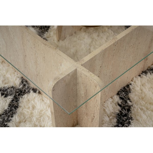 Vetrino soffbord - Travertin/marmor Vetrino soffbord - Travertin/marmor