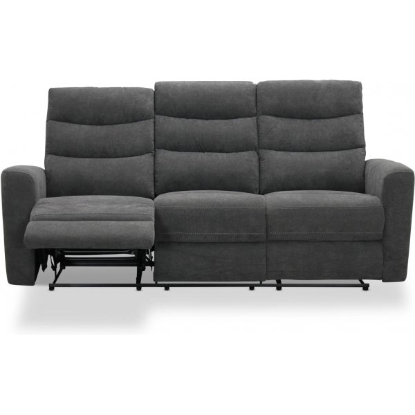 Canapé inclinable Chicago 3 places avec mécanisme électrique - Gris Canapé inclinable Chicago 3 places avec mécanisme électrique - Gris
