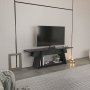 Lanca mediabnk 120 cm - Svart