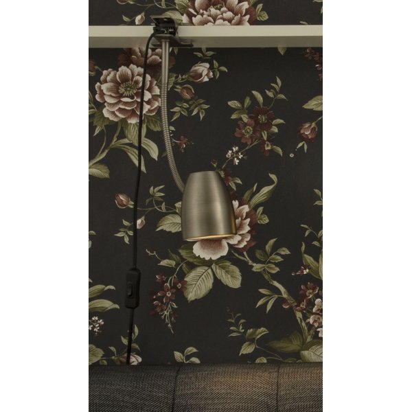 Sandnes klemlamp - Tinnen