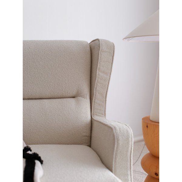 Fauteuil Klam - Crème Fauteuil Klam - Crème