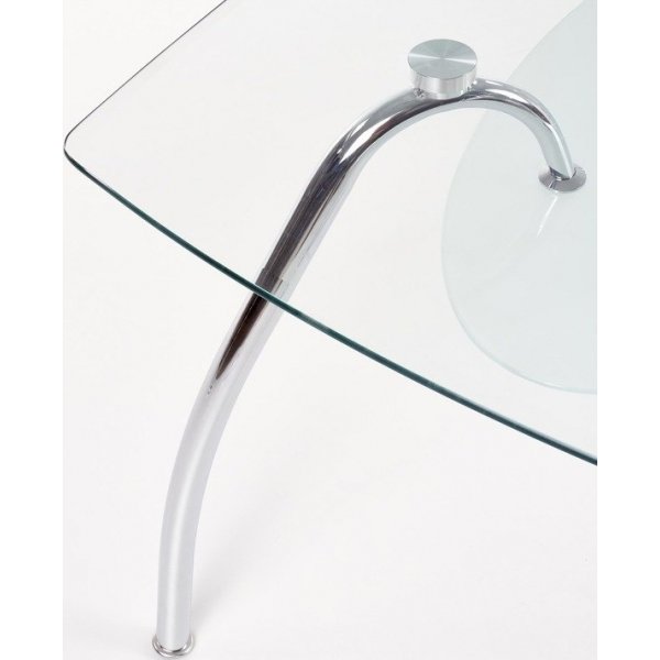 Colin glasbord 125 x 75 cm - transparent