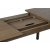 Table  manger Adrian 140-210 x 95 cm - Marron