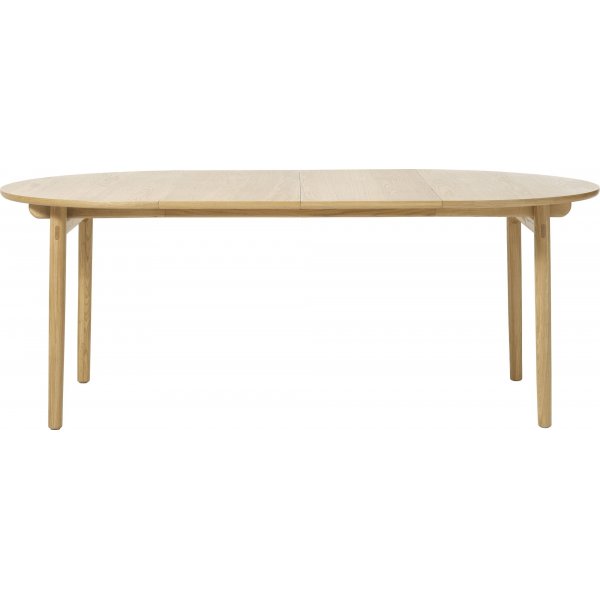 Bubbel runt matbord Ø120 cm i oljad ek Bubbel runt matbord Ø120 cm i oljad ek