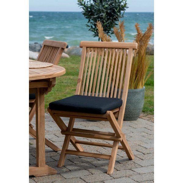 Saltö sittdyna 37x42 cm Svart polyester Saltö sittdyna 37x42 cm Svart polyester