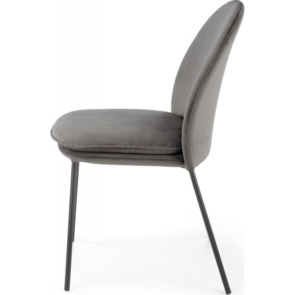 Chaise de salle  manger Cadeira 443 - Gris