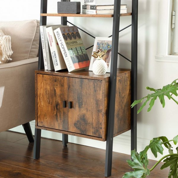 Roberto ladderplank - Bruin/zwart