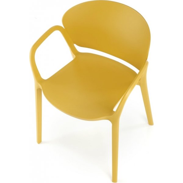 Cadeira eetkamerstoel 491 - Geel Cadeira eetkamerstoel 491 - Geel