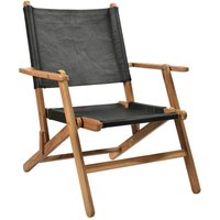 Porto regissör-stol - Svart / Teak Porto regissör-stol - Svart / Teak
