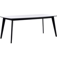 Mckenzie matbord 190 cm - Vit/svart Mckenzie matbord 190 cm - Vit/svart
