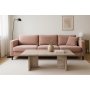 Soffbord 110x60 cm i marmor