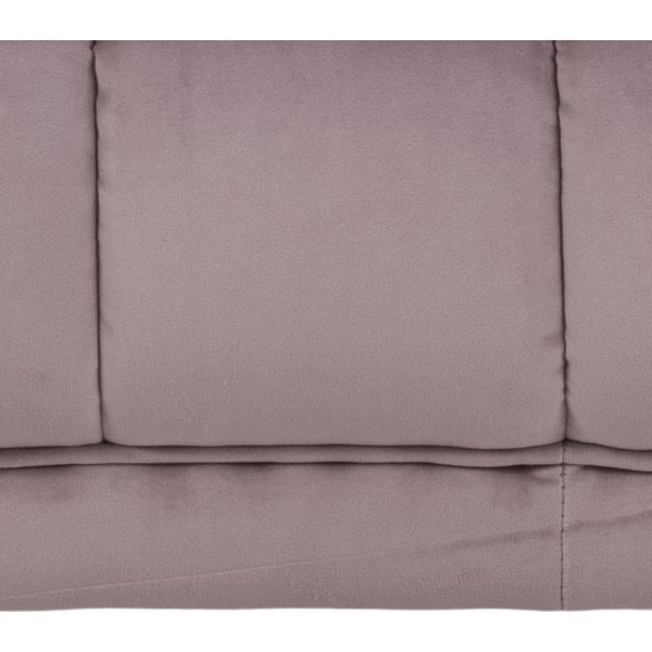 Tampa 2,5-sits soffa - Puderrosa