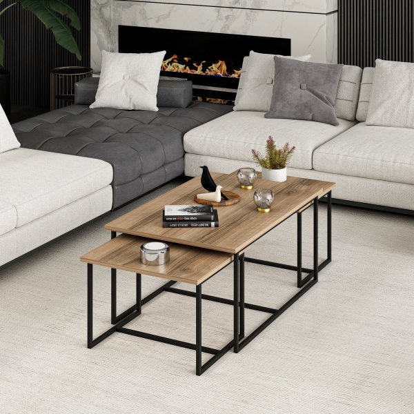 Table Levada 52/90 x 45/60 cm - Noyer