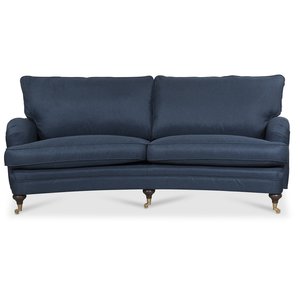 Howard London Premium 4-sits svängd soffa - Blå