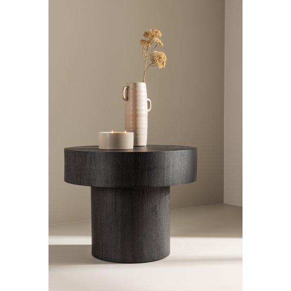 Malung sidobord Ø50 cm - Svart Malung sidobord Ø50 cm - Svart