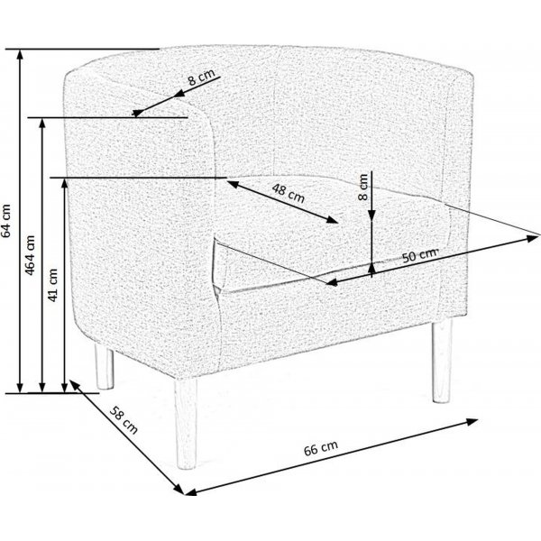 Fauteuil Seal - Gris Fauteuil Seal - Gris