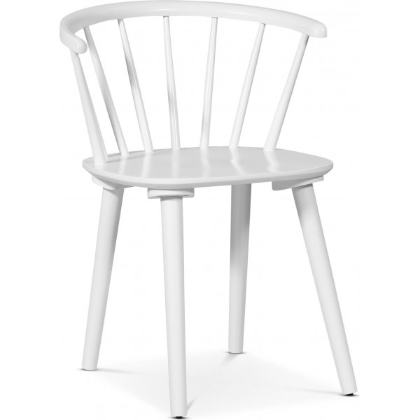 Pinnstol vit karmstol - Dalsland Pinnstol vit karmstol - Dalsland