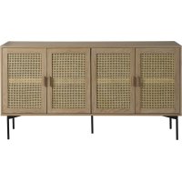 Halsten sideboard 4 dörrar - Ekfanér Halsten sideboard 4 dörrar - Ekfanér