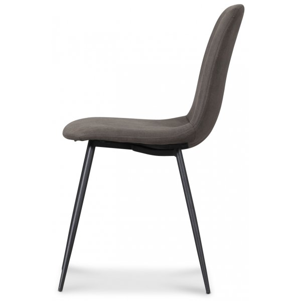 Chaise de salle à manger Smokey - Vintage gris-brun Chaise de salle à manger Smokey - Vintage gris-brun