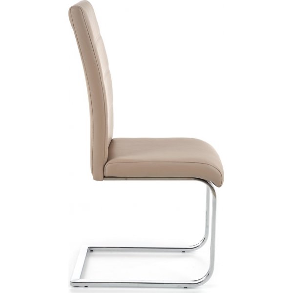 Chaise Encore - Cappuccino/chrome Chaise Encore - Cappuccino/chrome